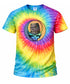 Whiskey River Pub Stealie Tie-Dye Grateful Dead T-Shirt
