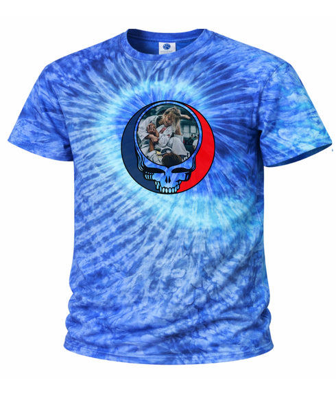 Custom Stealie Tie-Dye Grateful Dead T-Shirt (57)