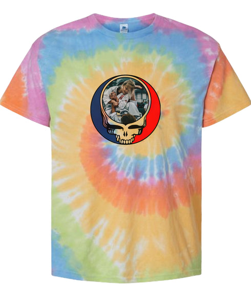 Custom Stealie Tie-Dye Grateful Dead T-Shirt (57)
