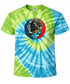 Custom Stealie Tie-Dye Grateful Dead T-Shirt (162-1)