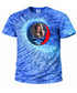 Custom Stealie Tie-Dye Grateful Dead T-Shirt (162-7)