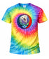 Custom Stealie Tie-Dye Grateful Dead T-Shirt (162-6)