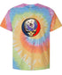 Custom Stealie Tie-Dye Grateful Dead T-Shirt (162-6)