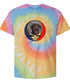 Custom Stealie Tie-Dye Grateful Dead T-Shirt (162-4)
