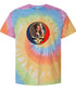 Custom Stealie Tie-Dye Grateful Dead T-Shirt (162-7)