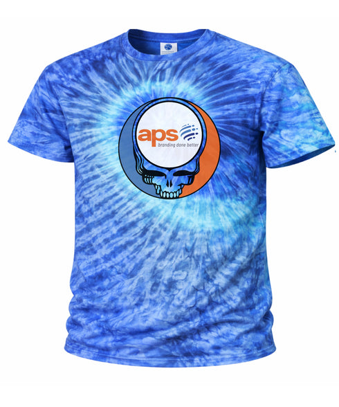 Custom APS Tie-Dye Grateful Dead T-Shirt