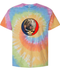 Custom Dog Stealie Tie-Dye Grateful Dead T-Shirt (166)