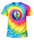 Custom Stealie Tie-Dye Grateful Dead T-Shirt (68)