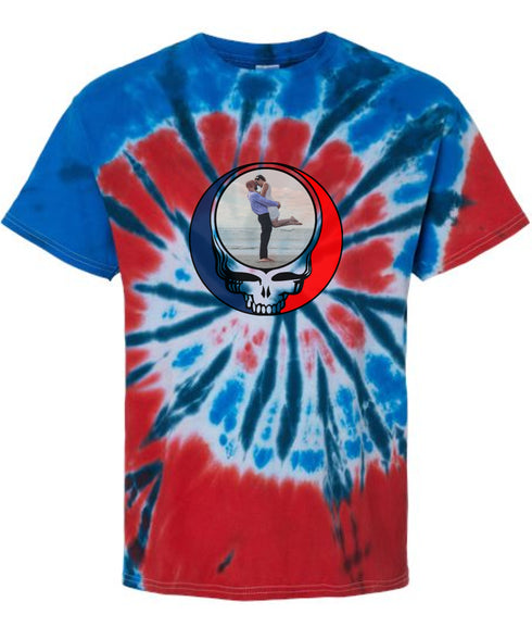 Custom Stealie Tie-Dye Grateful Dead T-Shirt (68)