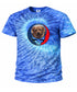 Custom Dog Stealie Tie-Dye Grateful Dead T-Shirt (171)