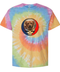 Custom Dog Stealie Tie-Dye Grateful Dead T-Shirt (171)