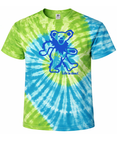 Life is dead.® Dancing Bear Color Match Tie-Dye T-Shirt