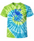 Life is dead.® Dancing Bear Color Match Tie-Dye T-Shirt