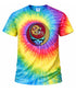 San Francisco 49ers Helmet Stealie Tie-Dye Grateful Dead T-Shirt