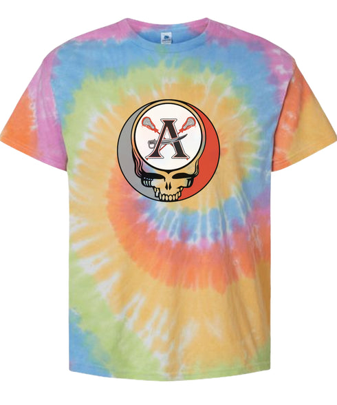 Allatoona Lacrosse Stealie Tie-Dye Grateful Dead T-Shirt