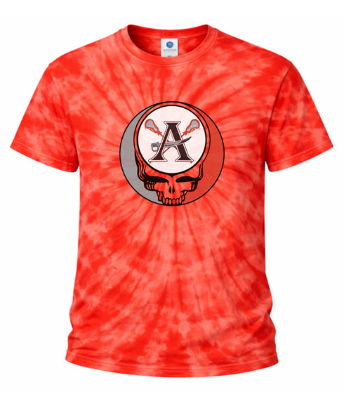 Allatoona Lacrosse Stealie Tie-Dye Grateful Dead T-Shirt