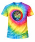 Custom Dog Stealie Tie-Dye Grateful Dead T-Shirt (43)