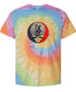 Custom Dog Stealie Tie-Dye Grateful Dead T-Shirt (45)