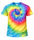 Life is dead.® Dancing Bear Color Match Tie-Dye T-Shirt