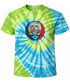 Custom Dog Stealie Tie-Dye Grateful Dead T-Shirt (132)