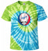 Los Angeles Dodgers Stealie Tie-Dye Grateful Dead T-Shirt