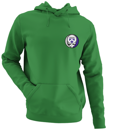 Kenyon - Premium Grateful Dead Left Chest Hoodie - Irish Green - 6