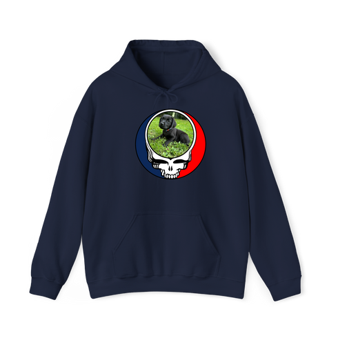1448 - Custom Stealie Hoodie