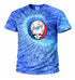 Los Angeles Dodgers Stealie Tie-Dye Grateful Dead T-Shirt