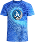 Los Angeles Dodgers Logo Stealie Tie-Dye × Grateful Dead Tee
