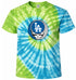 Los Angeles Dodgers Stealie Tie-Dye Grateful Dead T-Shirt