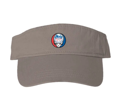 Los Angeles Baseball Stealie Sun Visor - StealieShop