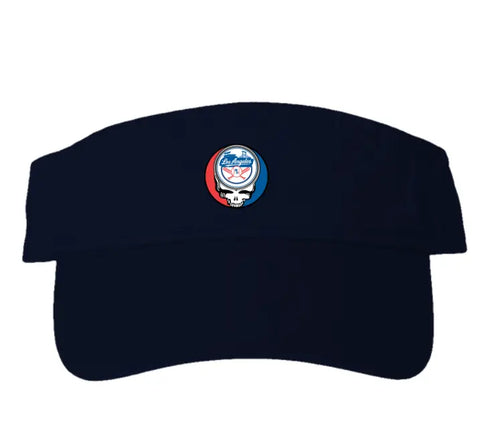Los Angeles Baseball Stealie Sun Visor - StealieShop
