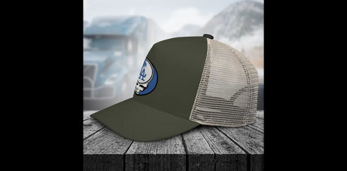 Grateful Dead - Los Angeles Dodgers Stealie Grateful Dead Trucker Cap - StealieShop