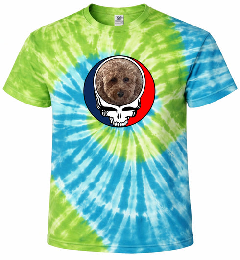 1498 - Custom Stealie Tie-Dye