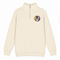 Baltimore Football - Premium Grateful Dead Quarter-Zip Pullover - Sand - 1