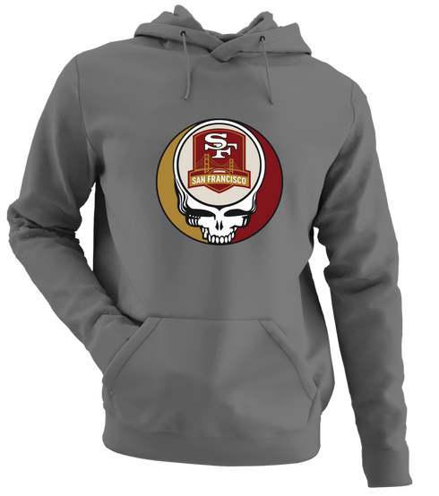 San Francisco Football - Premium Grateful Dead Hoodie - Charcoal - 8