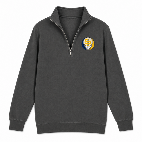 St Pauls Md - Premium Grateful Dead Quarter-Zip Pullover - Charcoal - 5