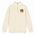Cal State - Premium Grateful Dead Quarter-Zip Pullover - Sand - 1