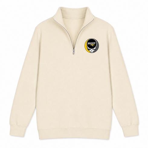 Towson - Premium Grateful Dead Quarter-Zip Pullover - Sand - 1