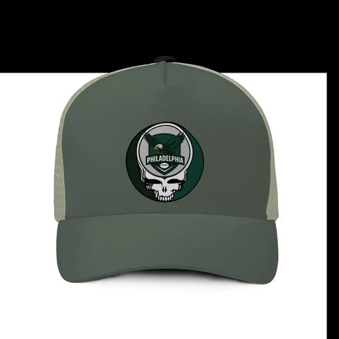 Grateful Dead - Philadelphia Eagles Stealie Trucker Cap - StealieShop