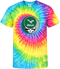 Philadelphia Eagles Logo Stealie Tie-Dye Grateful Dead T-Shirt