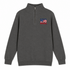 Be Grateful America - Premium Grateful Dead Quarter-Zip Pullover - Charcoal - 5