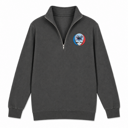 DePaul University - Premium Grateful Dead Quarter-Zip Pullover - Charcoal - 6