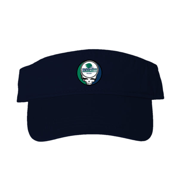 Endicott Rugby Stealie Sun Visor Grateful Dead