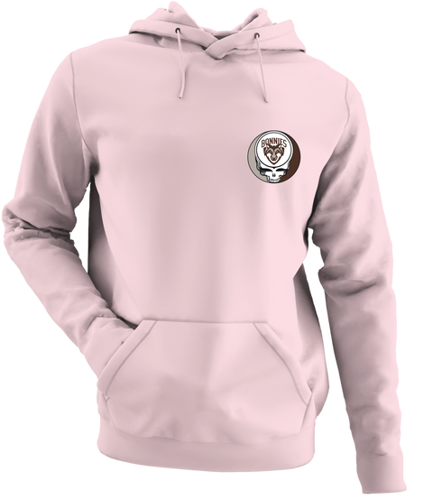 St Bonaventure - Premium Grateful Dead Left Chest Hoodie - Light Pink - 4