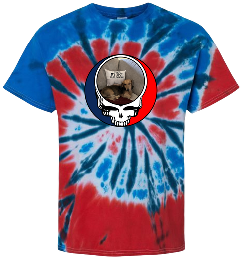 1562 - Custom Stealie Tie-Dye