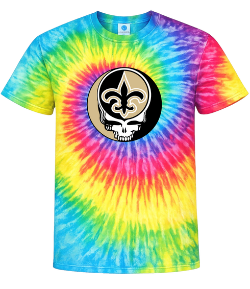 1754 - Custom Stealie Tie-Dye