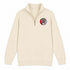 Ohio State University Dancing Buckeye Stealie - Premium Grateful Dead Quarter-Zip Pullover - Sand - 2