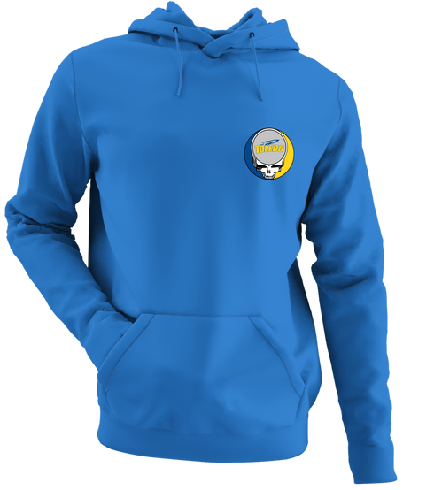 University of Toledo - Premium Grateful Dead Left Chest Hoodie - Royal