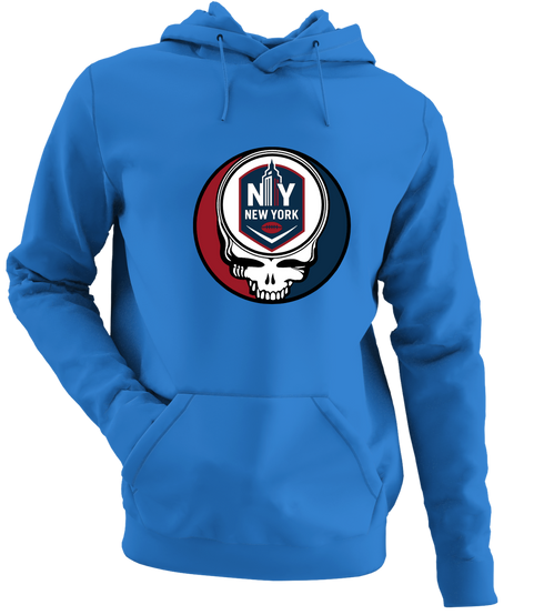 New York Football - Premium Grateful Dead Hoodie - Royal - 5